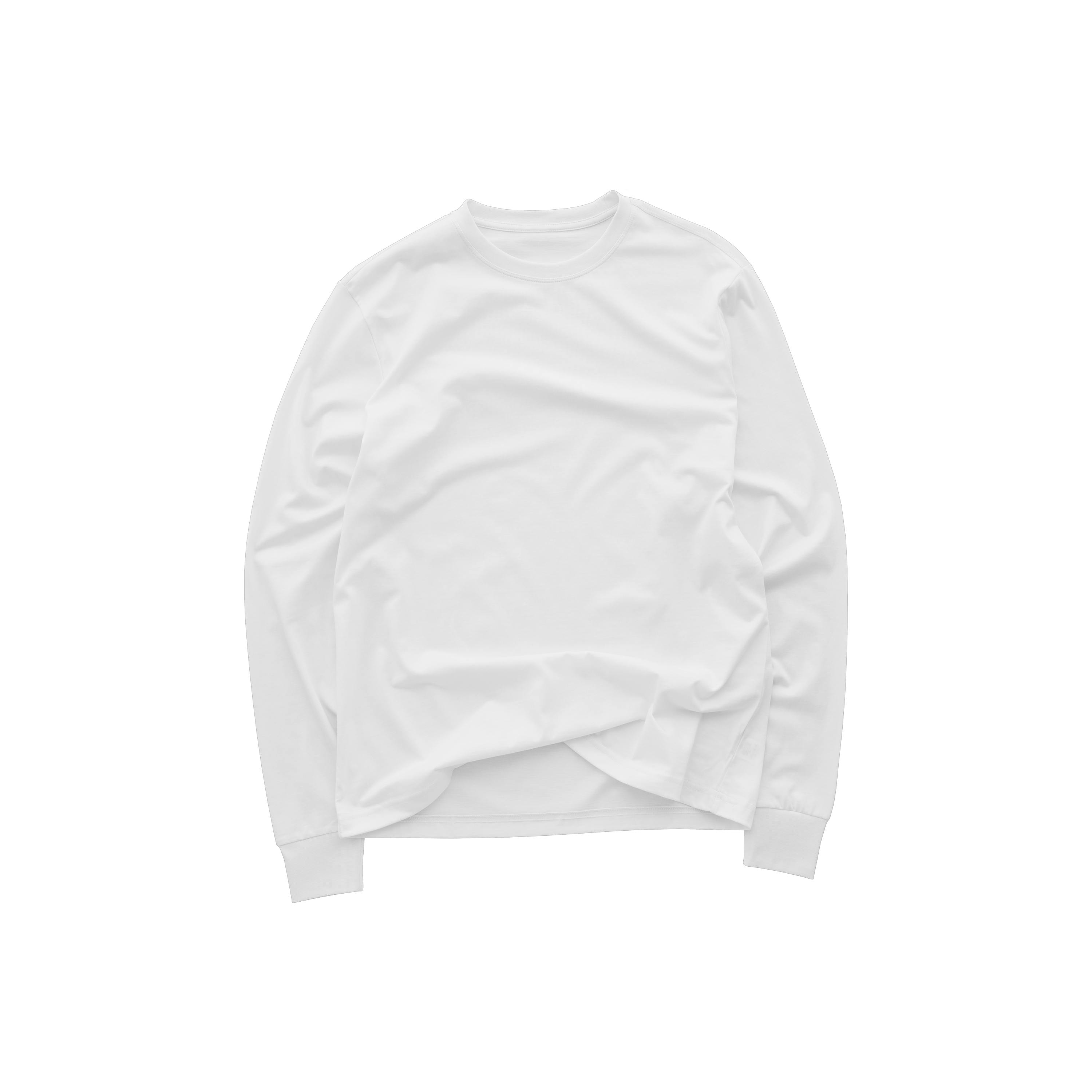Long Sleeve Rib Cuff T-Shirt 001