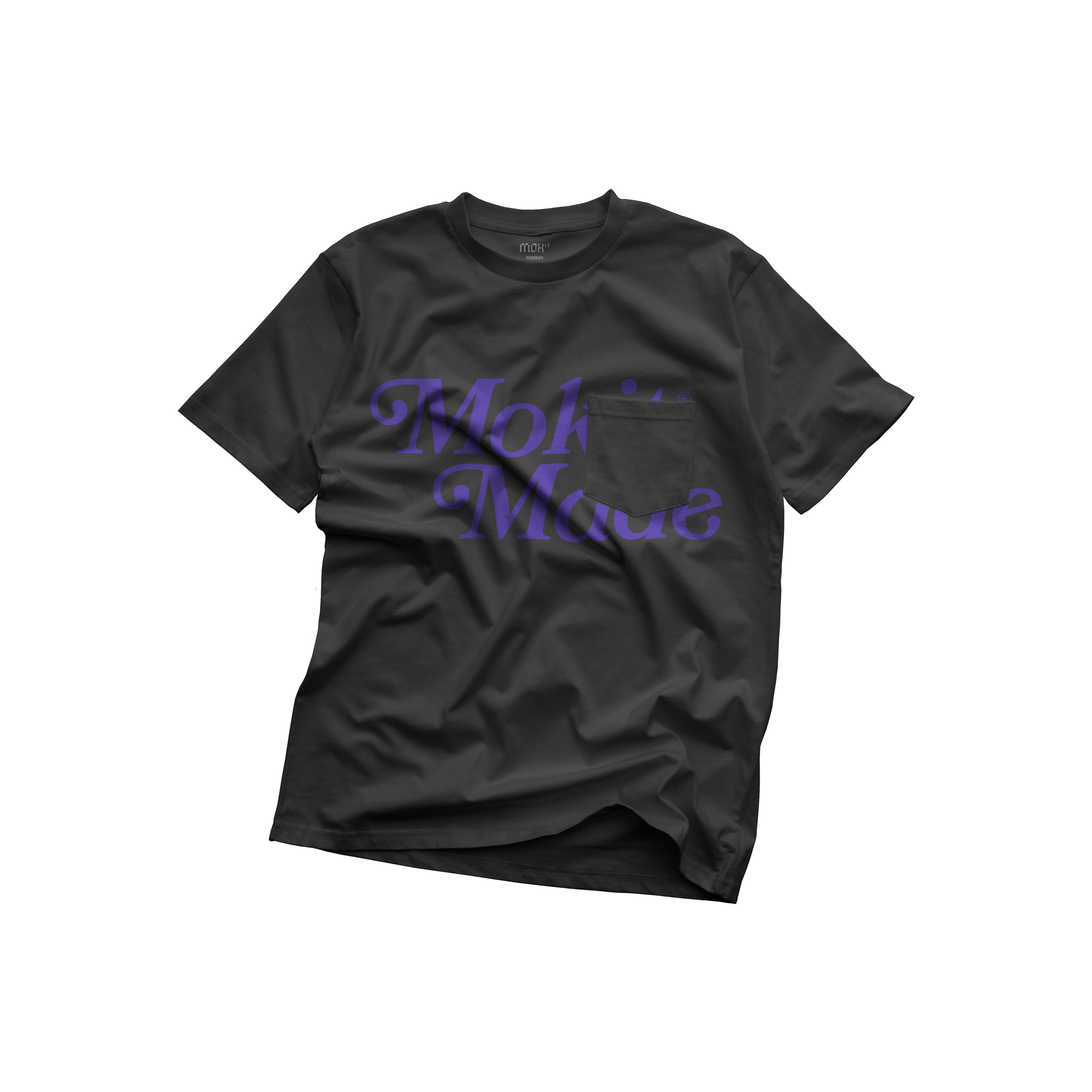 Pocket T-Shirt 001 Mockup (Front)